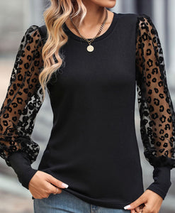 Lily leopard top