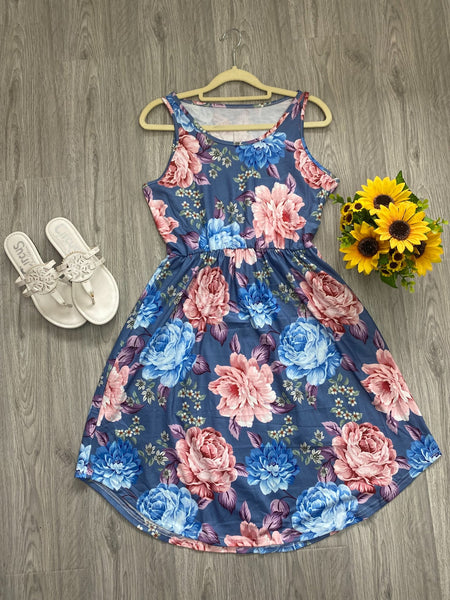 Essential Tank Dress in Assorted Prints