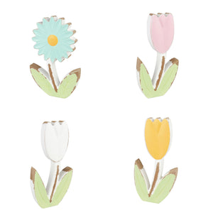 PREORDER: 7" Wooden Flowers in Assorted Shapes