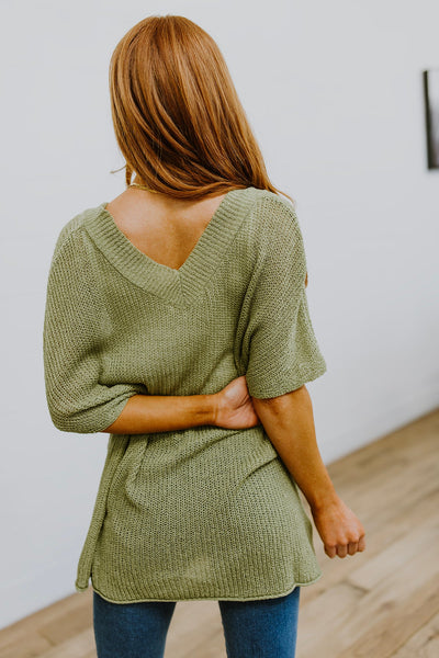 Dress For Success Oversized V-Neck Sweater