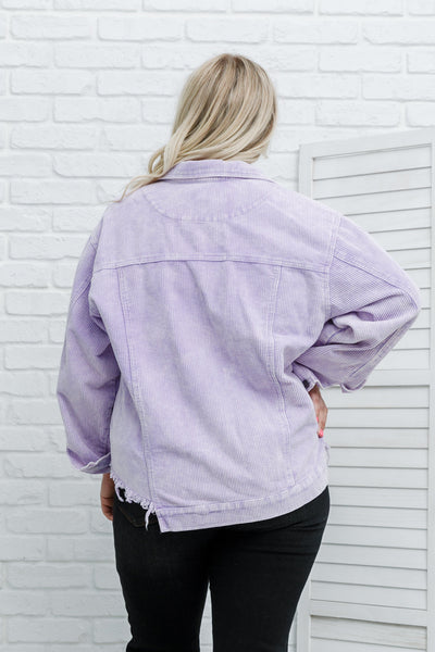 Main Stage Jacket In Purple